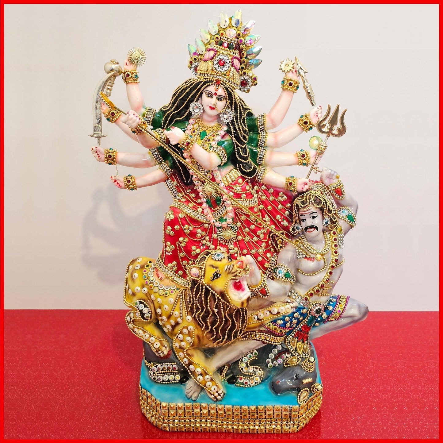 large Goddess Durga Statue